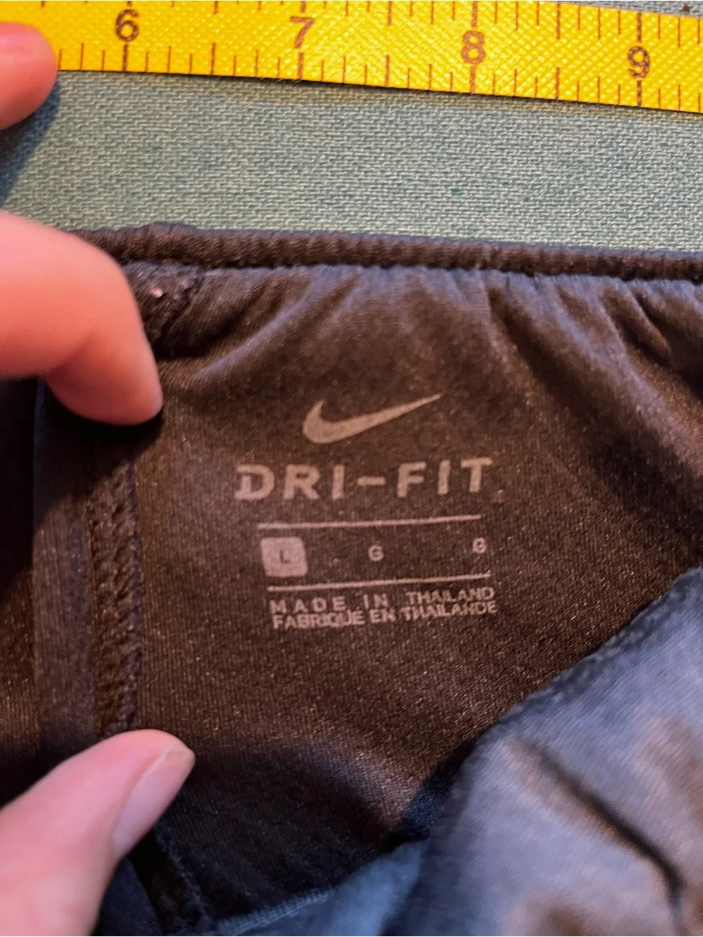 Nike Black and Gray Boys' Athletic Shorts with Swoosh